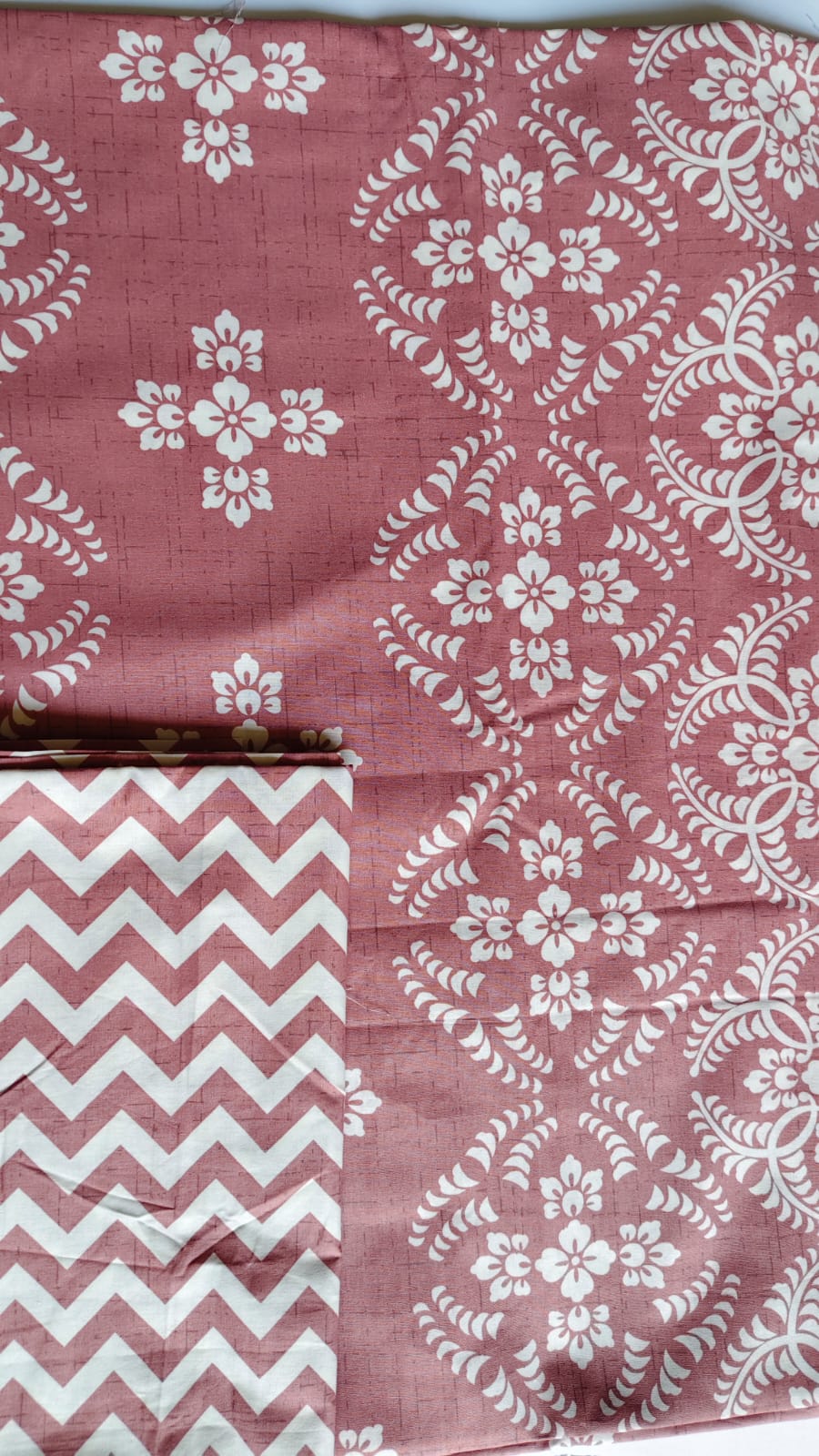 Tea Pink Luxury Cotton Bedsheet
