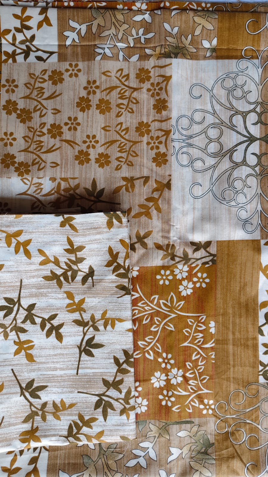 Golden Mustard Luxury Cotton Bedsheet
